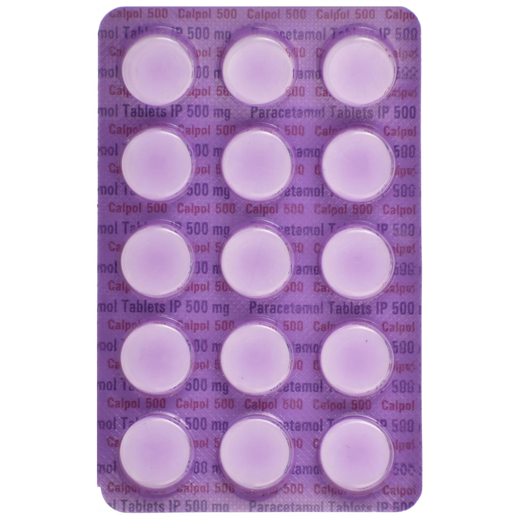 Calpol 500 - Strip of 15 Tablets
