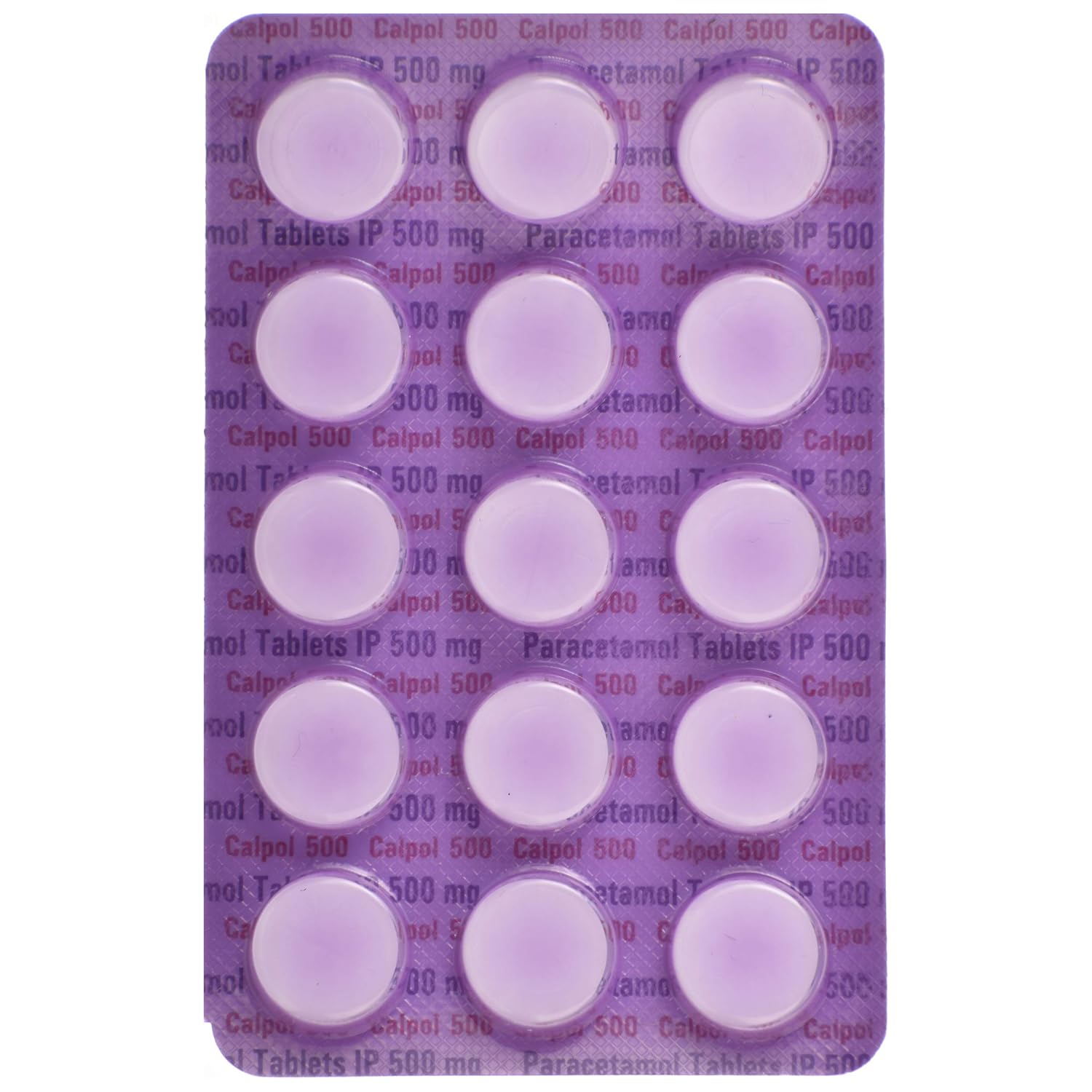 Calpol 500 - Strip of 15 Tablets