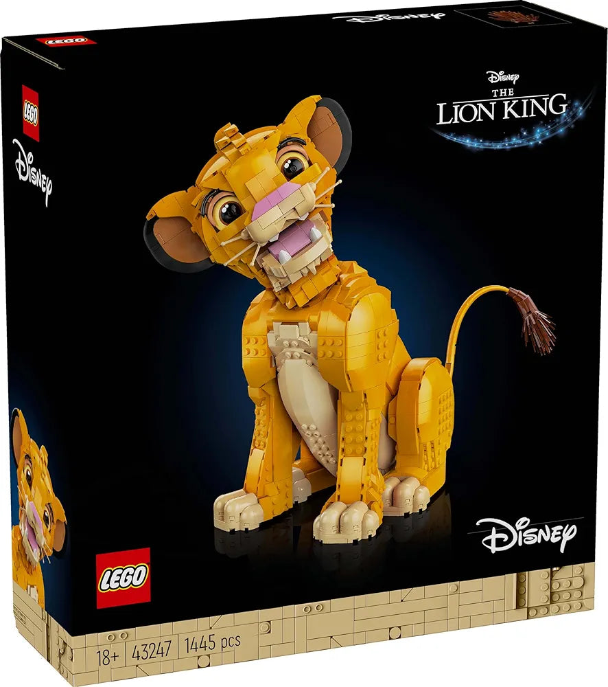 Lego ǀ Disney Young Simba The Lion King Building Set 43247 Building Blocks for 18+ Gift