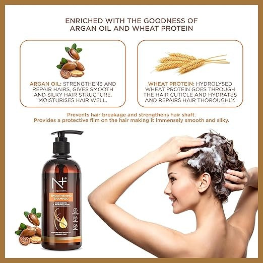 N + Professional Smoothening Shampoo - 300 ml