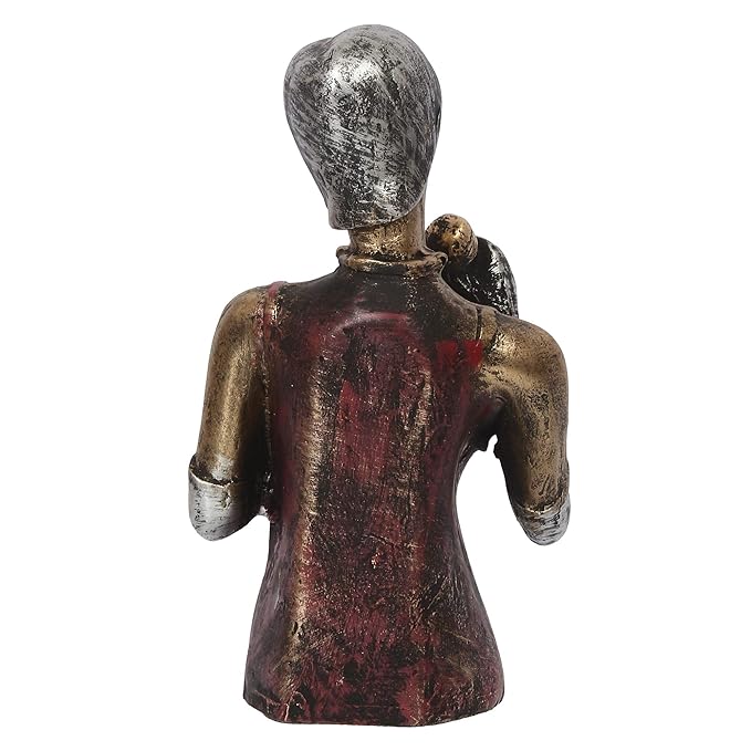 Ecraftindia Singing Lady Decorative Statue