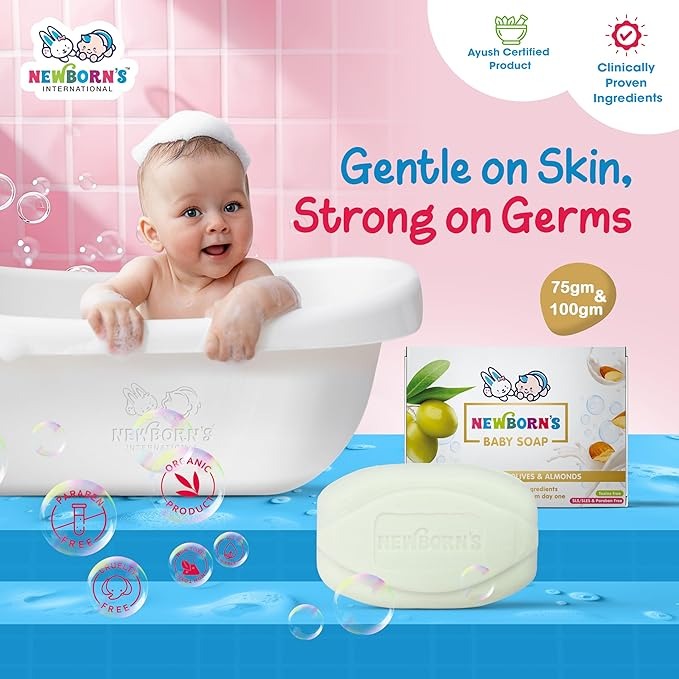 Newborn’s Baby Moisturizing Soap - 100 ml