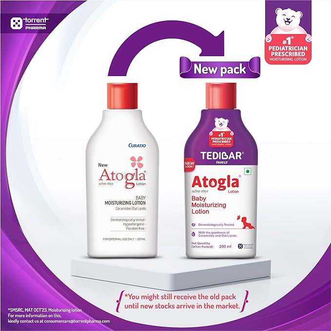 Torrent Pharma Atogla Tedibar Atogla Baby Lotion - 200 ml