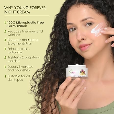 La Pink Young Forever Night Cream - 50 gms