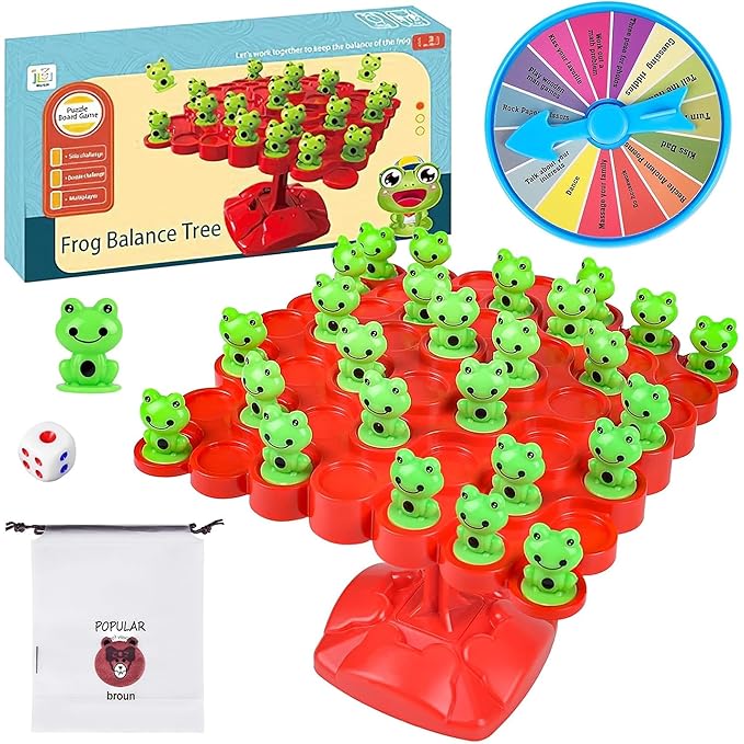 Kidology Frog Balance Tree Frog Balance Counting Toys