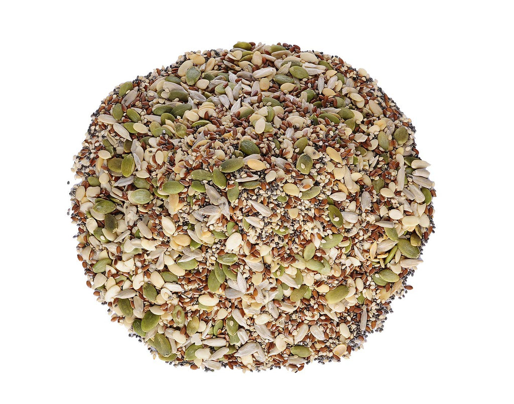 MORVI NUT 5 in 1 Seeds Mix 100g - Edible Seeds | Healthy Super Seed Combo | Healthy Snacks | 100% Natural and Roasted Mix Seed for Eating Diet Snacks Perfect for Giftings