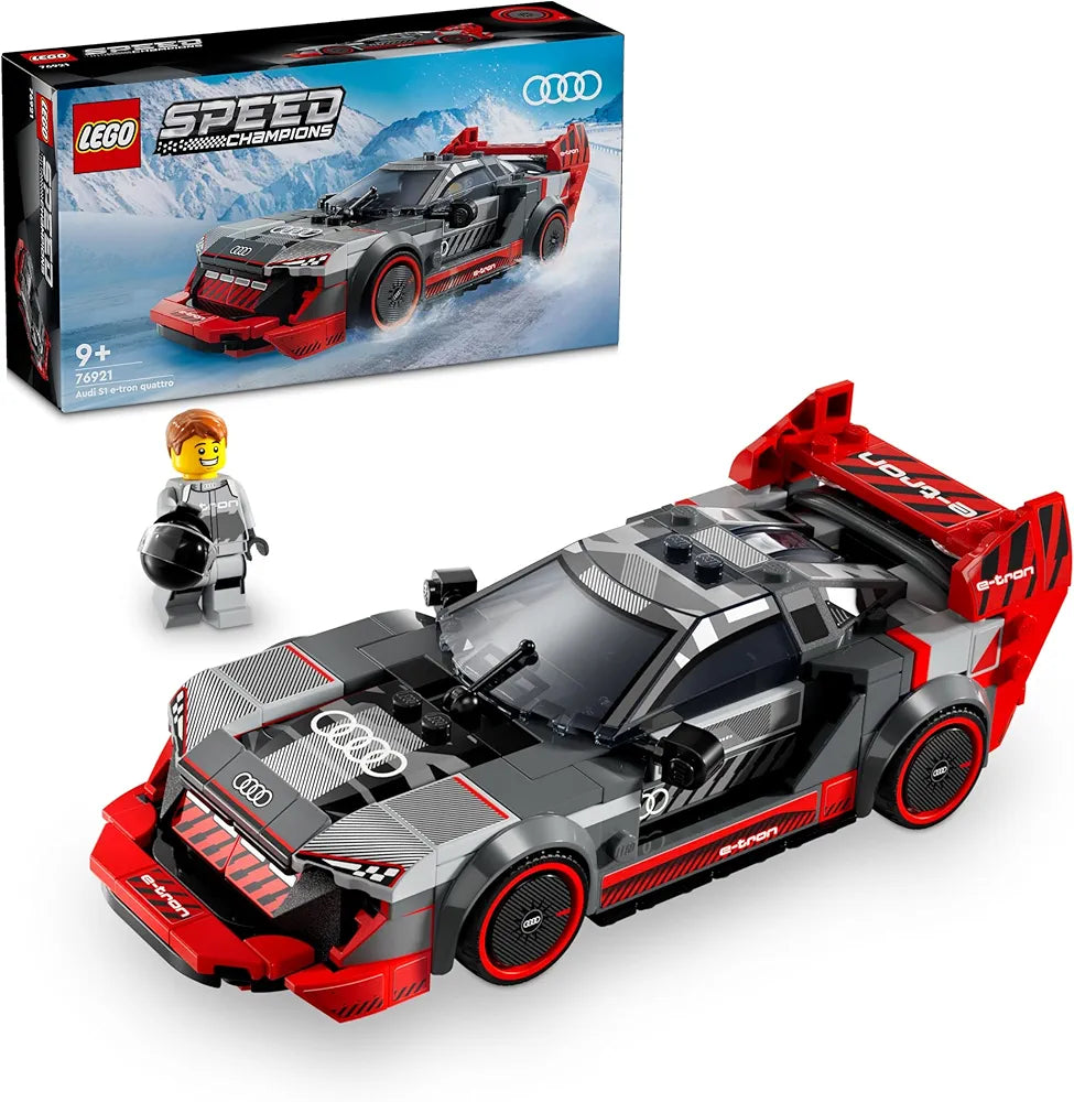 Lego Speed Champions Audi S1 e-tron Quattro Race Car Toy Set 76921