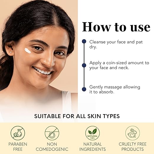 Nature's Kinn Carrot & Beetroot Dew Glow Face Moisturizer SPF 35 PA+++ - 50 ml