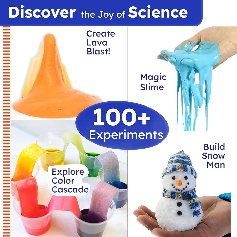 Butterfly EduFields 100+ Science Experiment Kit for Kids Ages 4 5 6 7 8 Years Old Boys Girls Birthday Gift Ideas for Boys and Girls