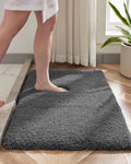 Ishro Home Premium Fuzzy Shag Carpet for Hall Rugs for Living Room Carpets for Living Room Colour Ash Grey