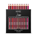 RENEE Define Matte Lip Liner, Long Lasting & Smudge Proof, Full Coverage, Intensely Pigmented, Easy Glide Formula, Vitamin E & Castor Oil Infused, Set of 12