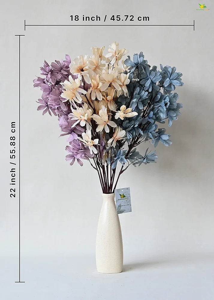 Artificial Magnolia Kobus Natural Looking Flower Bunch