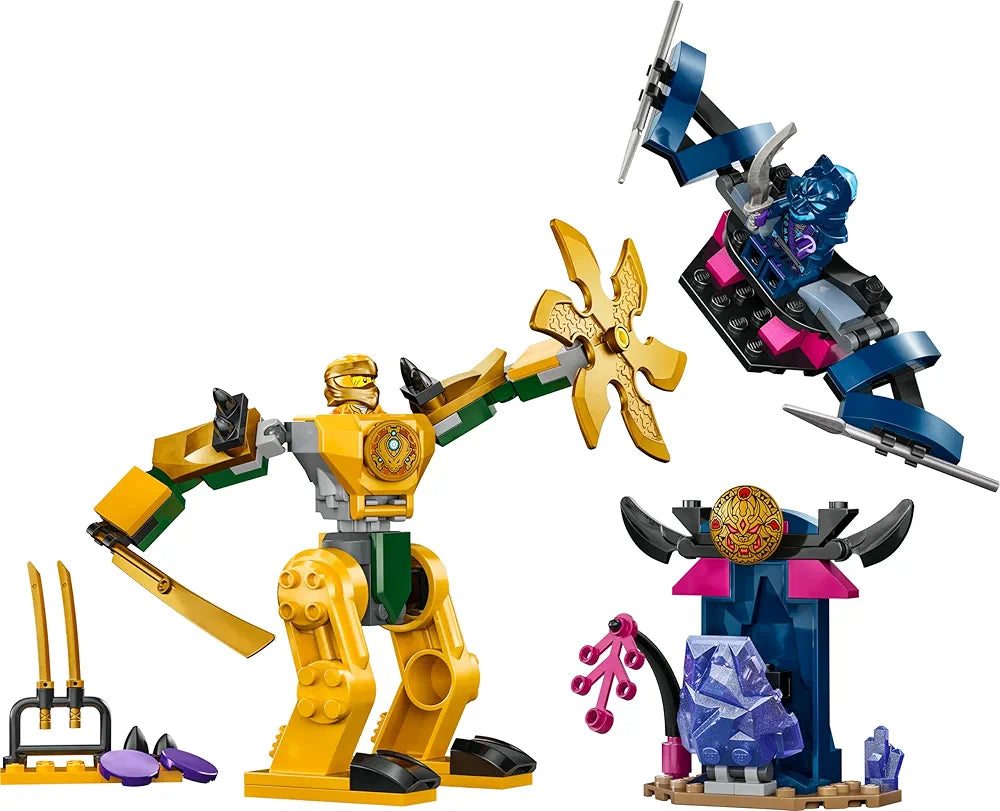 Lego NINJAGO Arin’s Battle Mech Ninja Toy with Arin Minifigure 71804