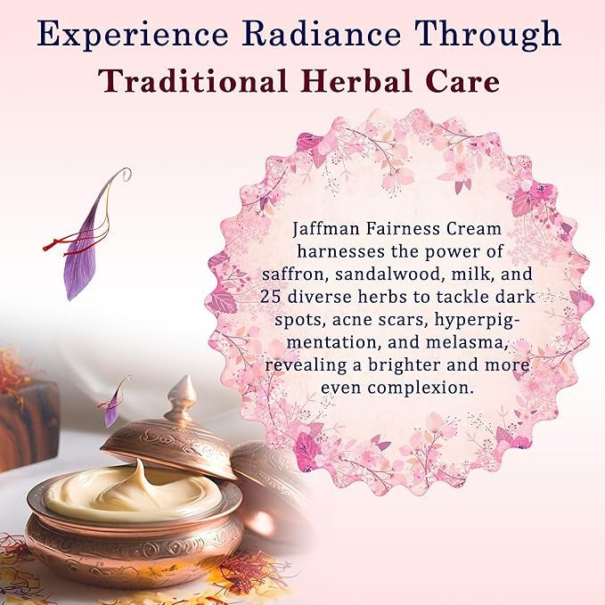 Jaffman Fairness Cream with Saffron Sandal Milk - 15 ml