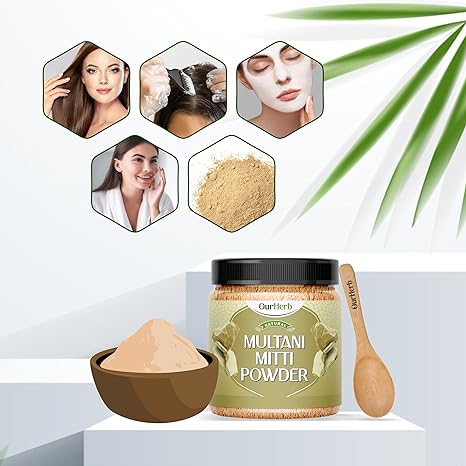 OurHerb Natural Natural Multani Mitti Powder