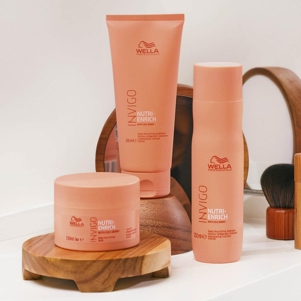 WELLA Professionals Invigo Nutri-Enrich Deep Nourishing Conditioner (1000Ml)|For Dry,Damaged Hair-1 Count