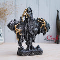 Ecraftindia 3 Men Climbing on Rock Mountain Climbers Human Figurine Showpiece