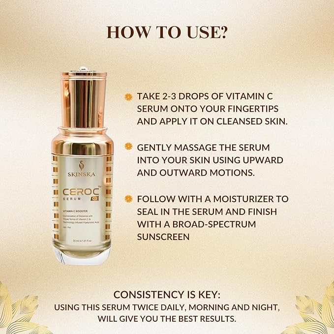 Skinska Naturals Ceroc C3 Face Serum - 30 Ml