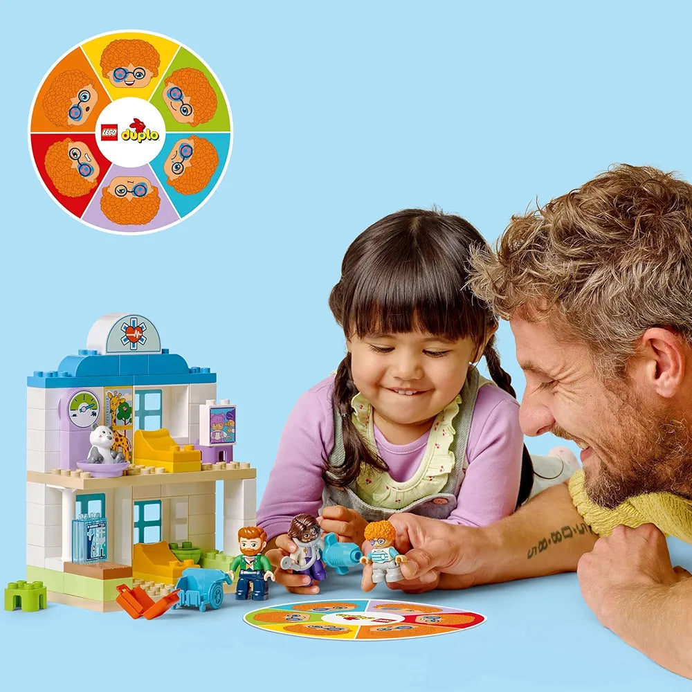 Lego Duplo Town First Time: Visit with The Doctor 10449 Building Blocks Toys for 2+ Gift for Boys and Girls