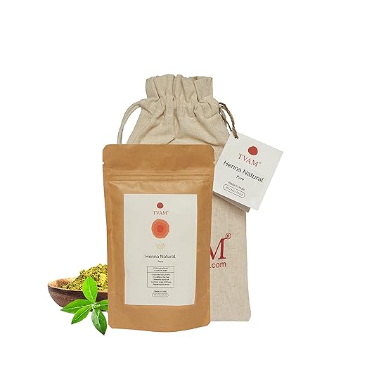 TVAM Henna Hair Color Pure Henna Hair Color - 100 gms