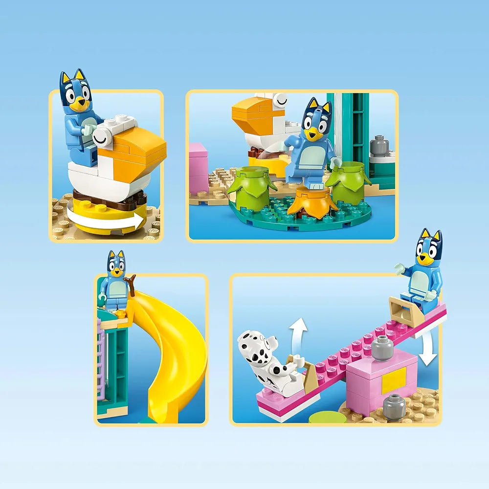Lego Bluey Playground Fun with Bluey and Chloe Preschool Toy 11201 Building Kit for 4+ Age Boys and Girls