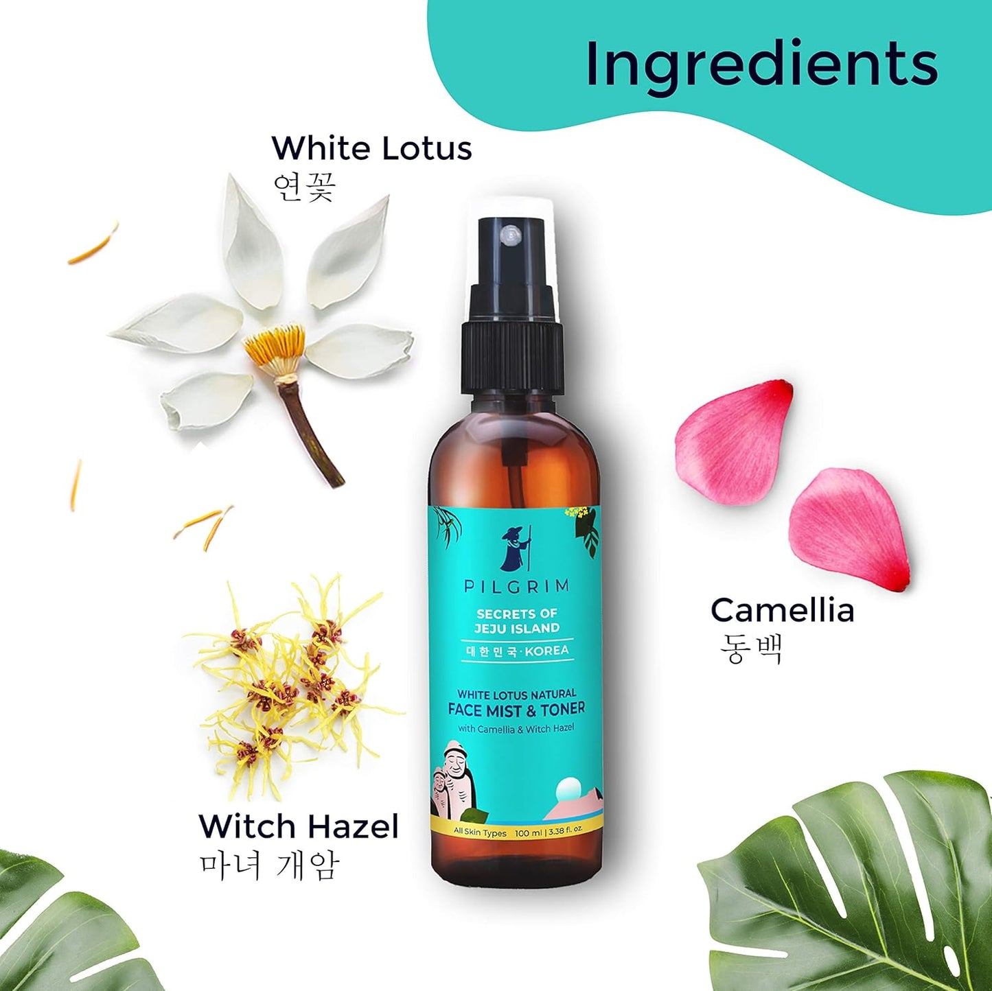 Pilgrim Pack of 2 Face Toner100ml+100ml