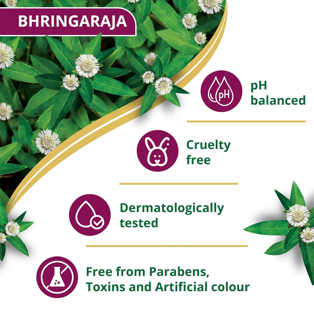 Himalaya Anti-Hair Fall Bhringaraja Shampoo, Reduces Hair Fall, Makes Hair Healthy, With Bhringaraja & Palasha,for men and women, 1000ml