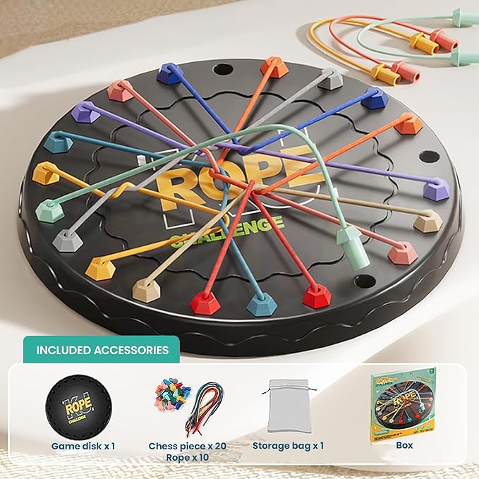 Kidology Rope Untangling Puzzle Game Twisted Rope Puzzle