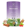 Wellbeing Nutrition Her Care Tea for PCOS PCOD | Herbal Tea for Women with Shatavari & Chasteberry for PMS Relief, Hormonal Imbalance & Regularize Menstrual Cycle (20 Pyramid Tea Bags)