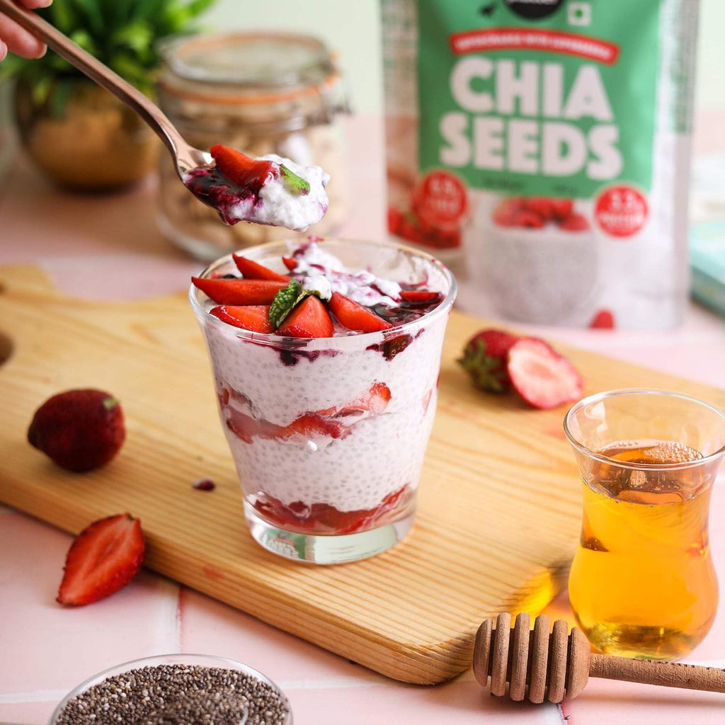 Urban Platter Black Chia Seeds, 500g (Rich in Omega-3, Fibre & Protein | Superfood)