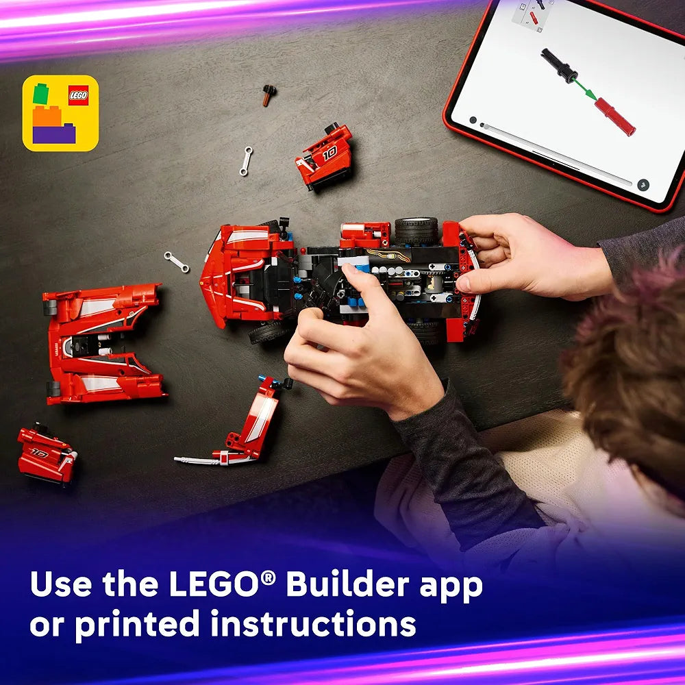 Lego Technic Ferrari FXX K Model Car Kit STEM Building Toy 42212 Building Blocks Toys for 10+ Gift for Boys and Girls