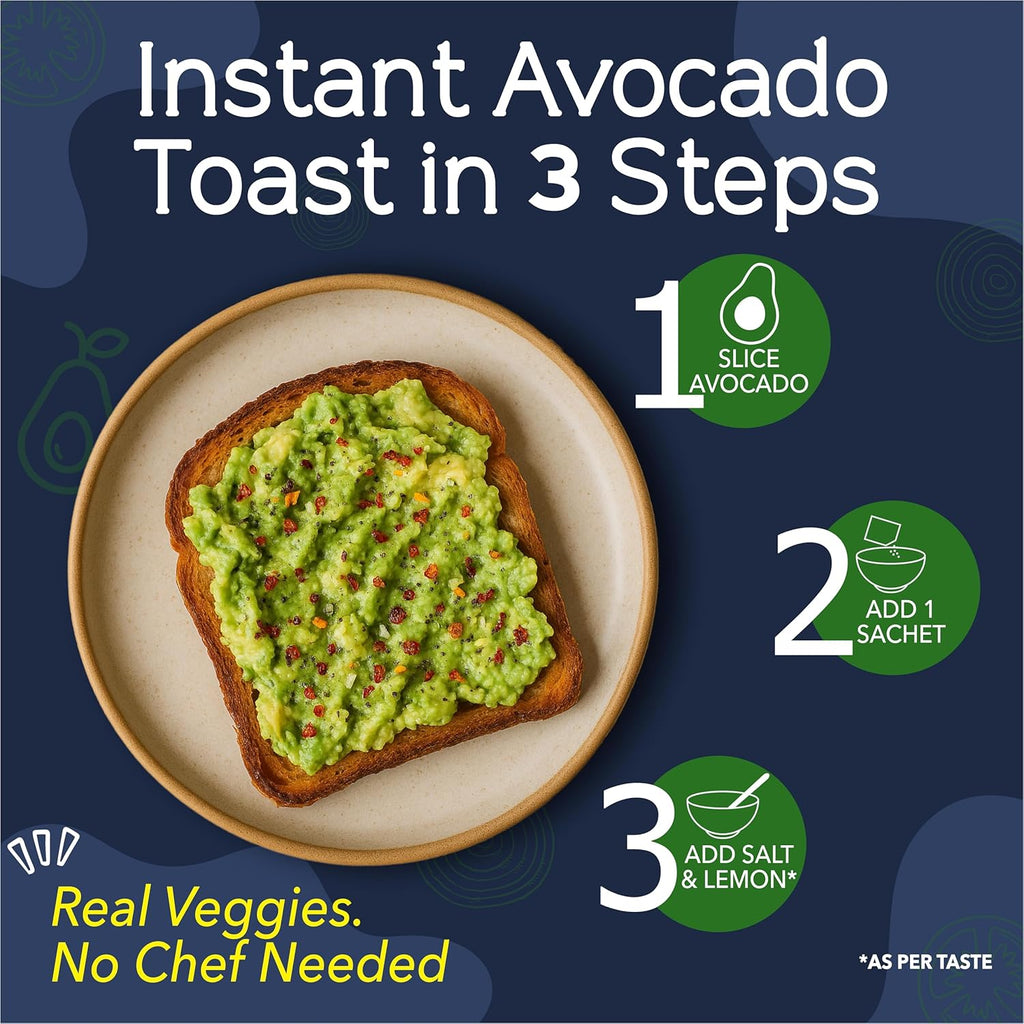 Keya Instant Guacamole Mix Multipack 25g | Guacamole Dip | Avocado | Mexican Cuisine | Seasoning | Pack Of 2
