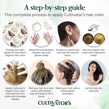 Cultivator's Golden Blonde Organic Herbal Hair Colour - 100 ml