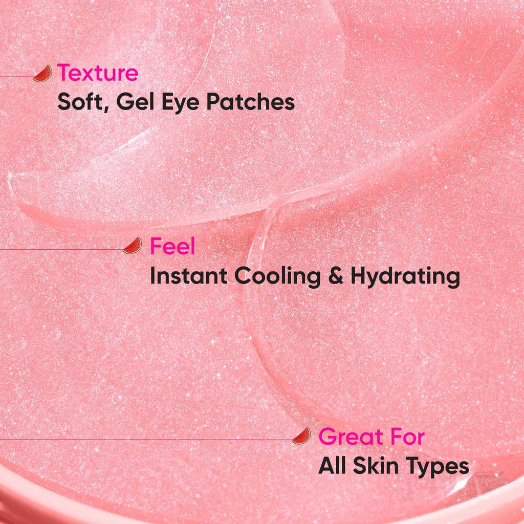 Dot & Key Watermelon Cooling Hydrogel Eye Patches -60 pcs