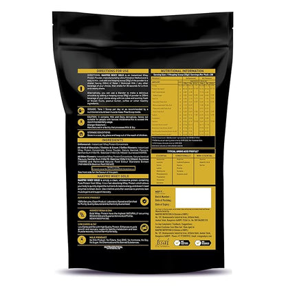 Nakpro Gold Whey Protein Concentrate Unflavoured - 1000 gms