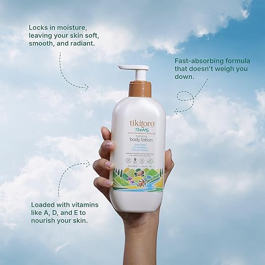 Tikitoro Teens Hydrating Body Lotion Age: 11+ Years - 300 ml