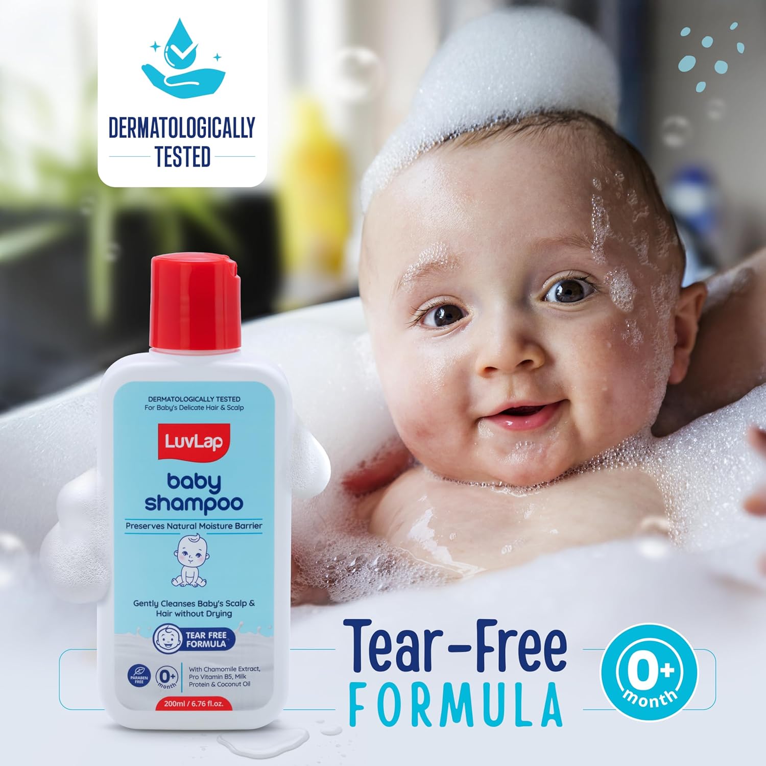LuvLap Soft Baby Shampoo - 200 ml