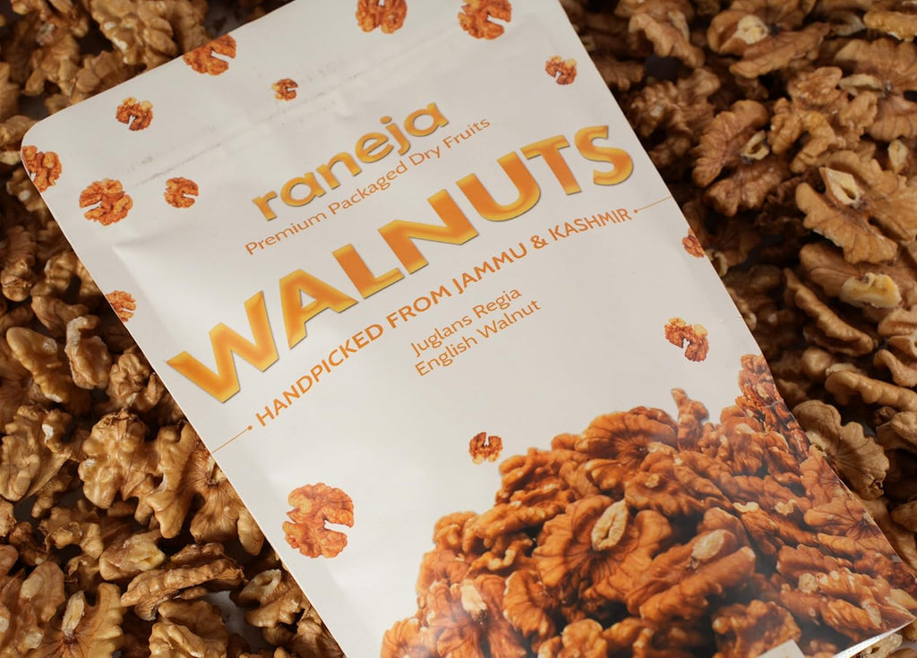 Raneja 100% Large Size Kashmiri Walnut Kernels 250g | Premium Walnuts/Akhrot Without Shell, Dry Fruits, Rich in Proteins & Antioxidants, With omega-3 fatty acids
