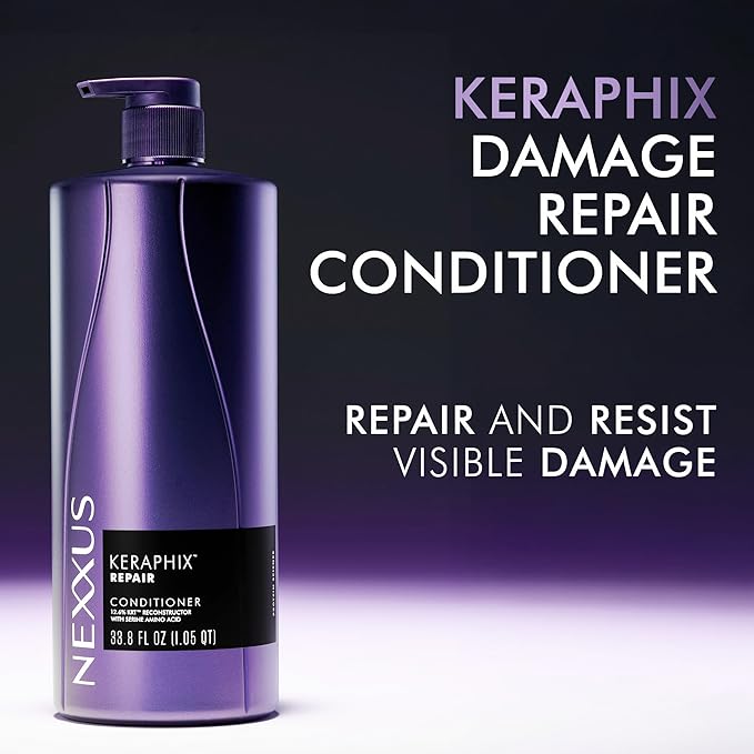 Nexxus Keraphix Conditioner for Damaged Hair 33.8 Ounce - 1000 ml