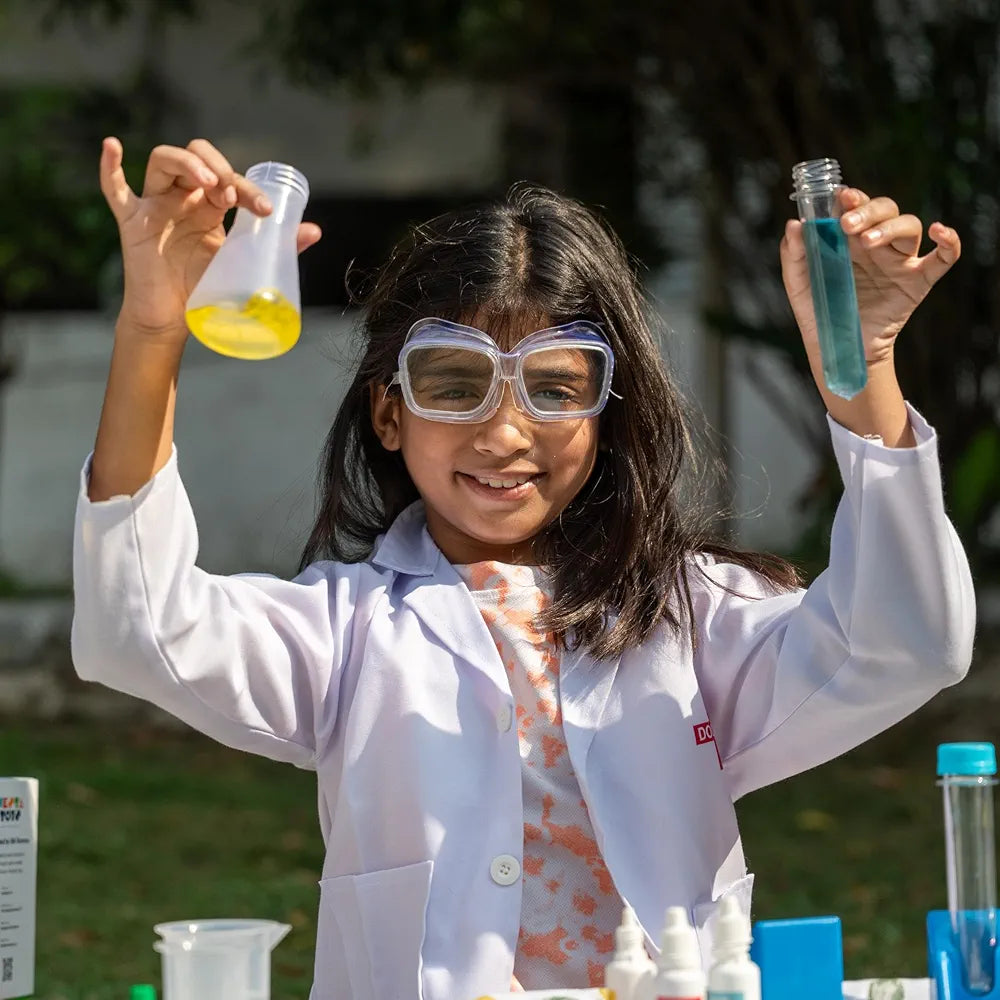 Nesta Toys Junior Chemistry Lab Kit for Kids Stem Science Experiment Kit for Ages 4–8 Years Fun Science Activities for Boys & Girls Educational Learning