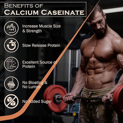 Nakpro Calcium Caseinate Protein Vanilla Flavour - 1000 gms