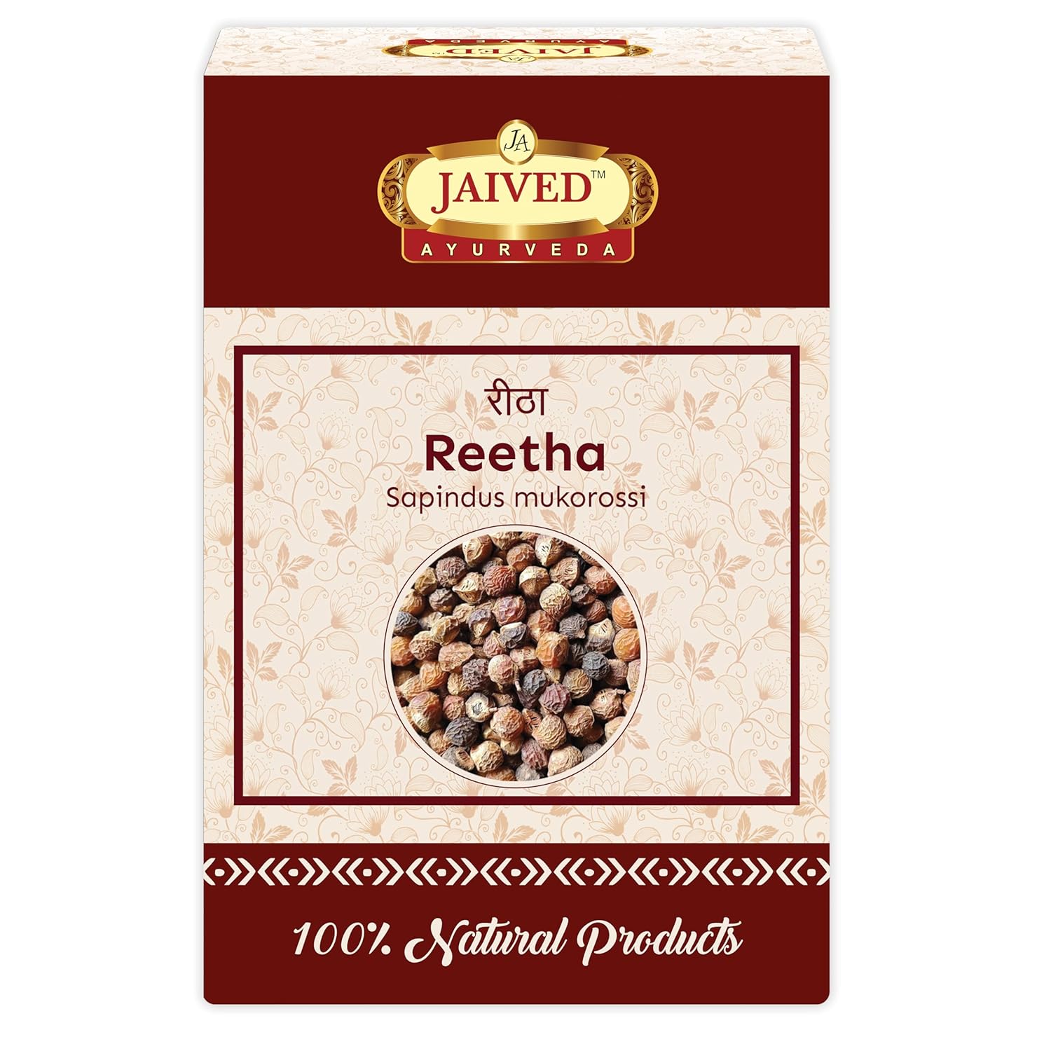 Jaived Ayurveda Reetha - 100 Grams