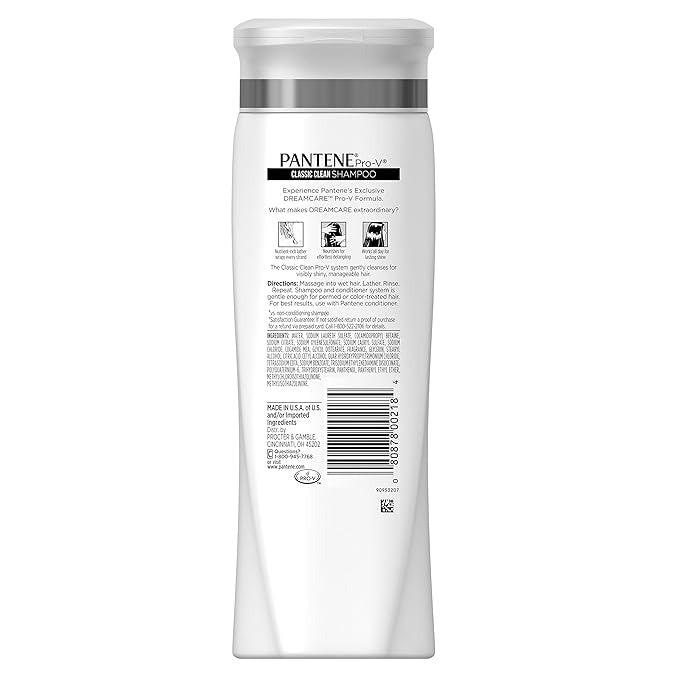Pantene Pro-V Daily Shampoo Classic Clean - 375 ml