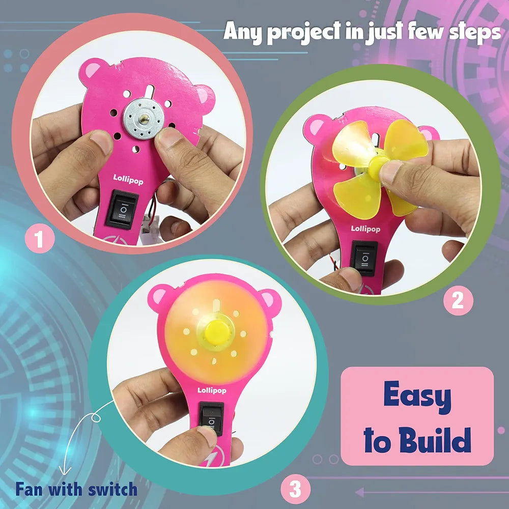 Butterfly EduFields 100+ STEM Engineering Project Kit for Girls Ages 8 10 12 15 Years Ultimate DIY Science Experiments for Kids