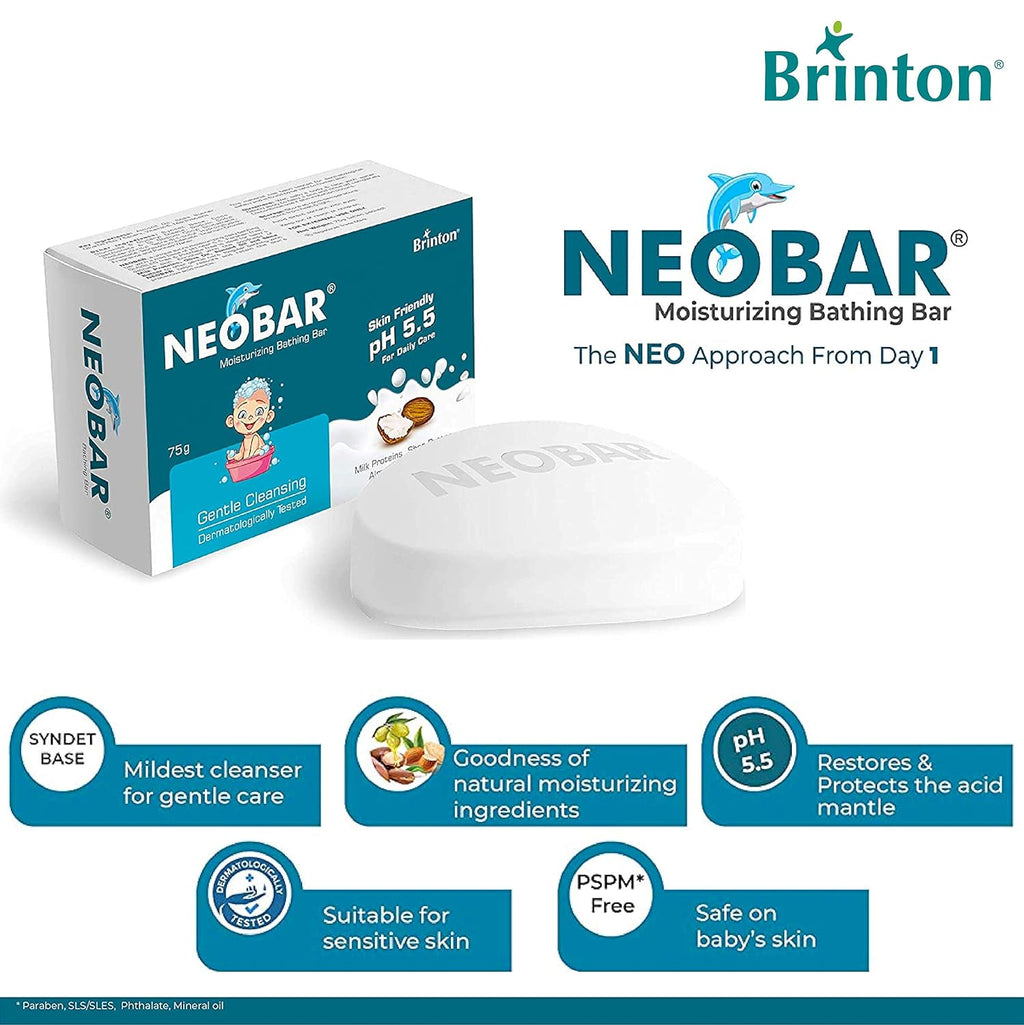 Brinton Neobar Baby Soap Pack of 2 - 75 gms