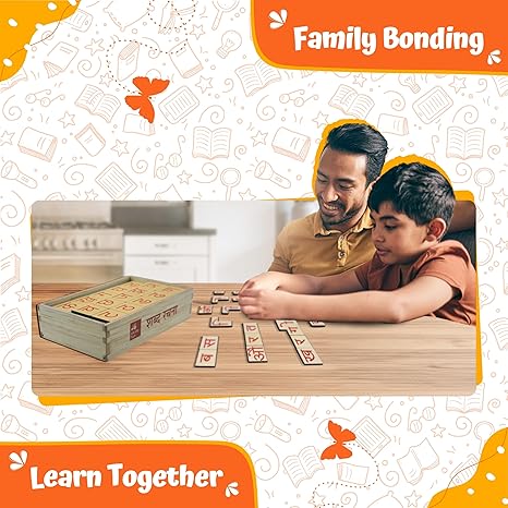 Skillofun Hindi Alphabet Board Game for Kids Alphabets For Kids Learning
