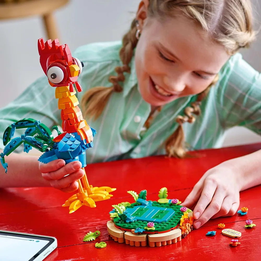 Lego Disney Moana 2 Heihei Buildable Animal Model Kit 43272 Building Blocks Toys for 9+ Gift for Boys and Girls