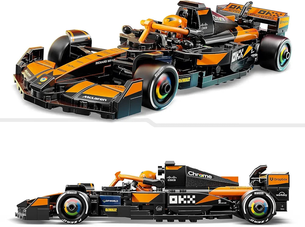 Lego Speed Champions McLaren F1 Team MCL38 Race Car Vehicle Set 77251 Building Blocks Toys for 10+ Gift for Boys and Girls