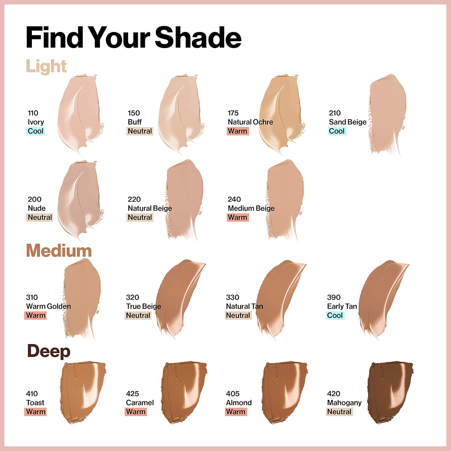 Revlon Liquid Foundation, ColorStay Face Makeup for Normal and Dry Skin, Longwear Full Coverage with Matte Finish, Oil Free, Nude, 30 ml