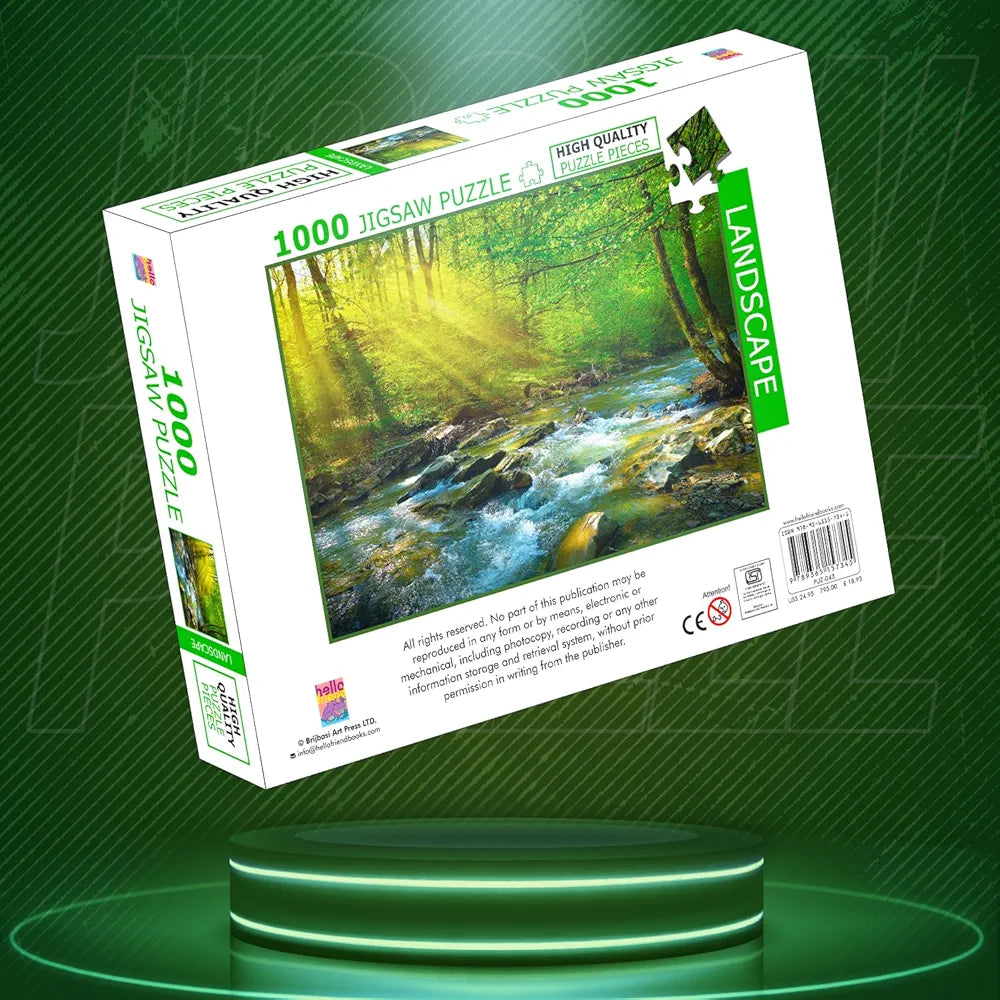 Hello Friend Landscape 1000 Piece Jigsaw Puzzles for Kids and Childrens